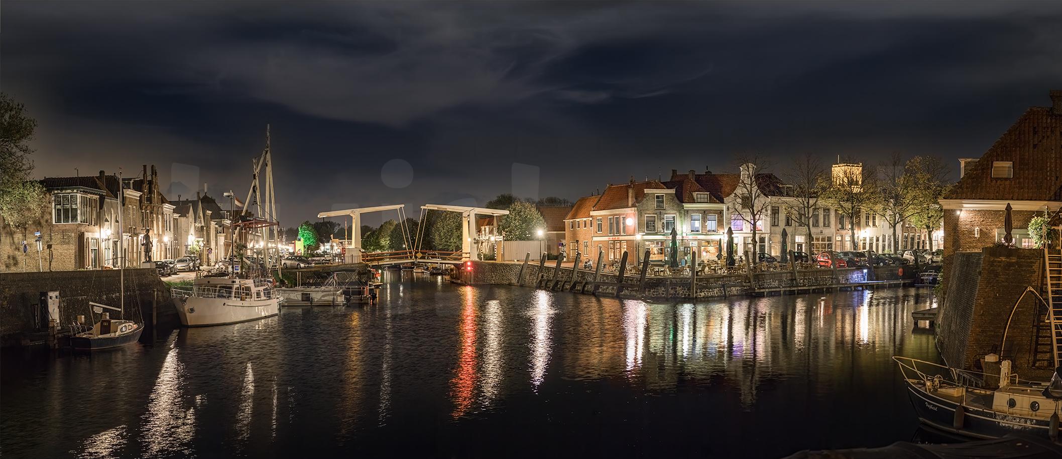 "Ik heb gezegd" aan de Brielse haven.