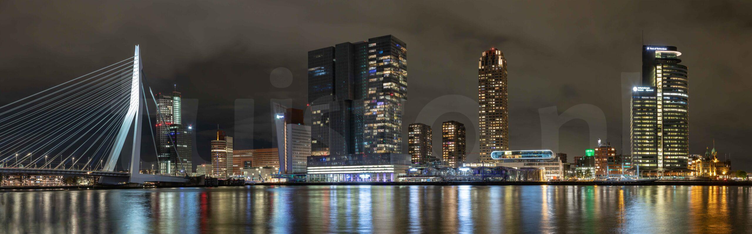 Rotterdam Skyline pano 2020 WEB Architectuur Fotografie