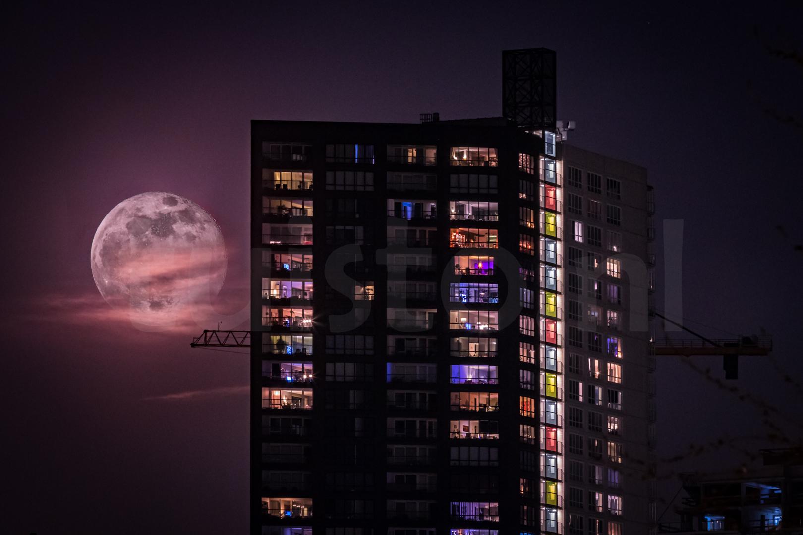 Terras aan de Maas/Maan Architectuur Fotografie