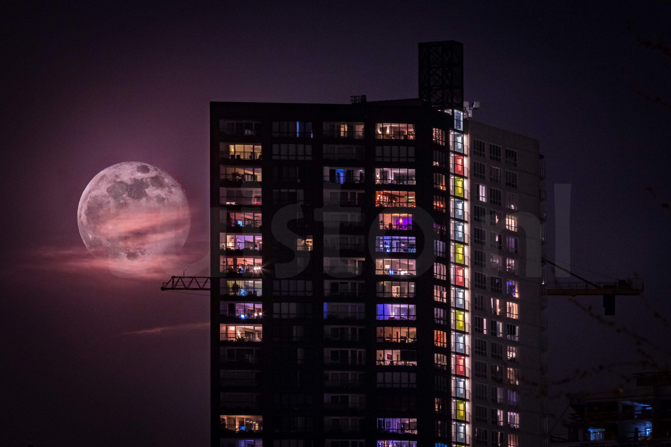 Terras aan de Maan Architectuur Fotografie